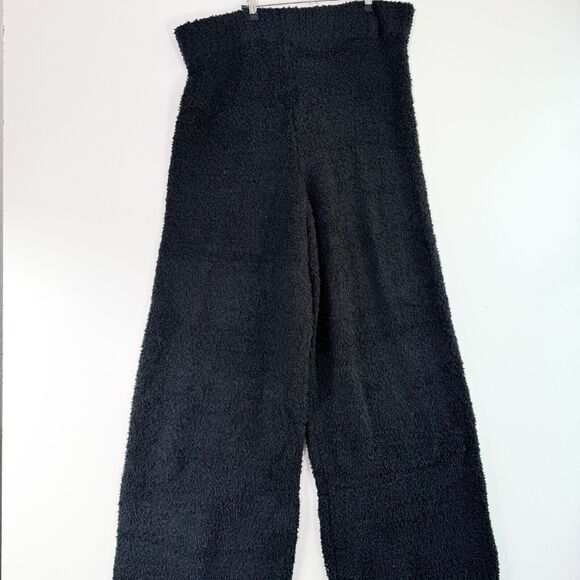 SKIMS Knit Cozy Lounge Pants Womens High Waist Loungewear Sleepwear Onyx 3X NWT - Picture 3 of 12